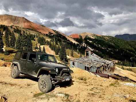 Abandoned Mine In The San Juan Mountains Ouray Co Rjeep