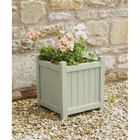 Large Image Square Planters Planters Wooden Planters