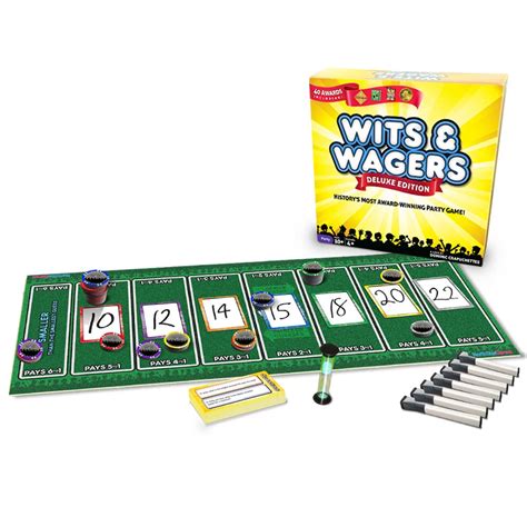 Wits And Wagers Deluxe Edition Party Game Board Game Bandit Canada