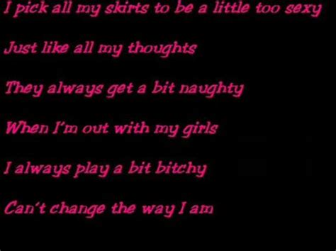 Sexy Naughty Bitchy Me Lyrics Video Dailymotion