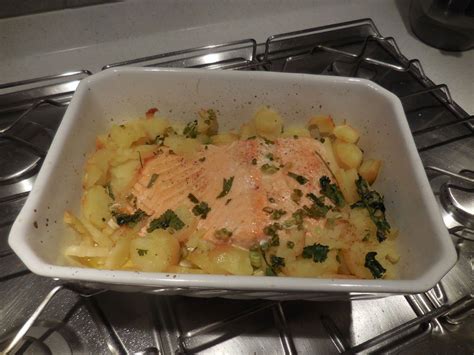 Filet de saumon au four
