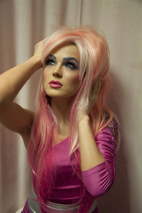 Jem And The Hologram Barbie Cosplay Doll By Xnbcreative Jem And The Holograms Long Hair