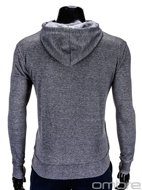 Mens Sweatshirt B549 Dark Grey Modone Wholesale Clothing For Men