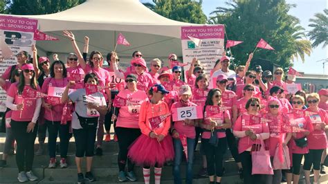 Hundreds Take Part In Susan G Komen Race For The Cure In San Francisco Abc7 San Francisco
