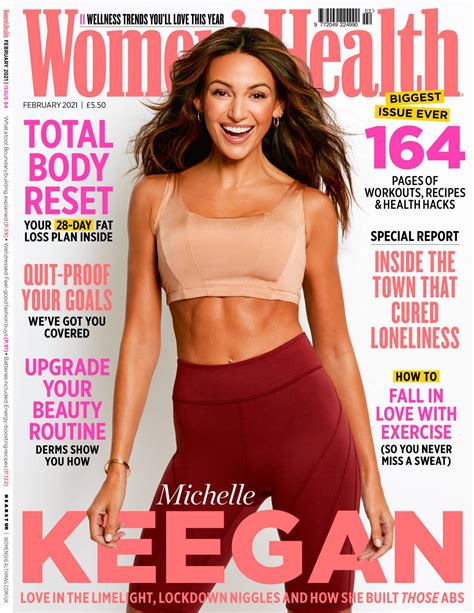 Michelle Keegan Womens Health Magazine Uk Feb 2021