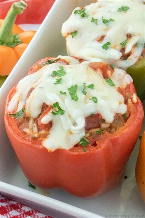 Stuffed Peppers Are An Easy Weeknight Dinner Recipe Stuffed Peppers