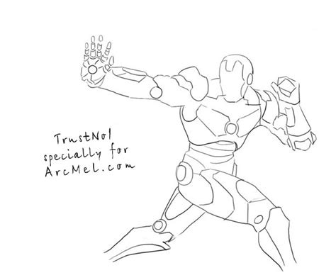 How to draw a lego iron man step by step easy. How to draw Iron Man step by step | ARCMEL.COM