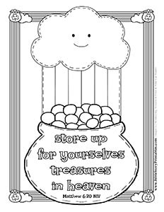 Add to the lesson by showing the children a map of the world. St. Patrick's Day Bible Coloring Pages - Christian ...