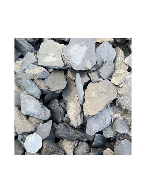 Blue Slate Chippings Bulk Bag 850kg 40mm Pro Turf