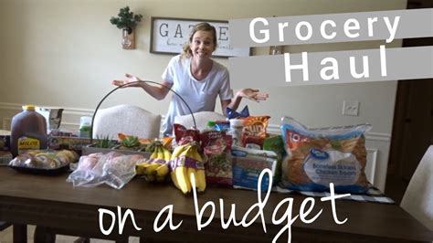 Grocery Haulbudget Friendly Youtube