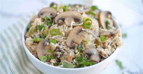 Instant Pot Mushroom Rice Pilaf Recipe Thebellyrulesthemind Recipe