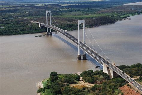 Puente Angostura Rio Orinoco Vzla Puentes Venezuela Ciudades