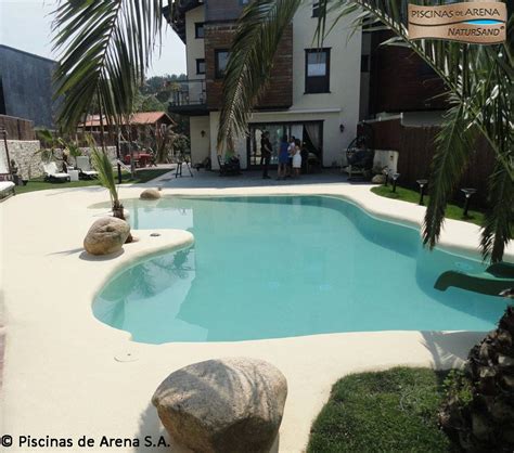 This Company Makes Beach Entry Pools That Are Made From Sand