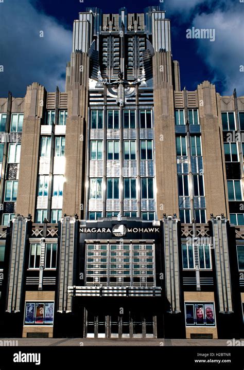 Upstate Ny Syracuse University Art Deco Building Illustrations Cuse Cny