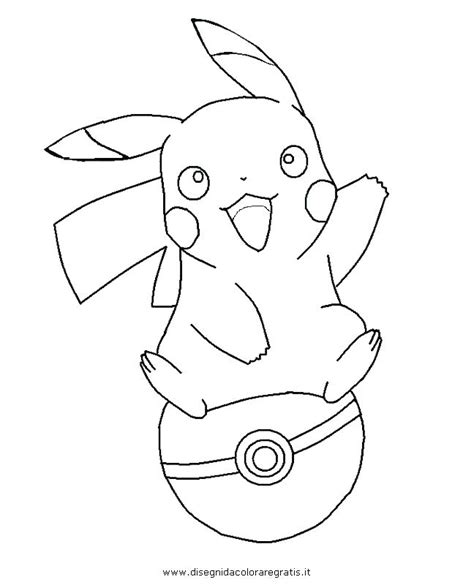 Pokemon Coloring Pages Pikachu Cute At Getdrawings Free Download