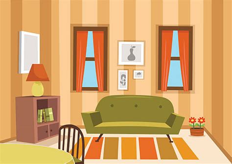 Picture Of Living Room Clipart Vector Art Idstyledev