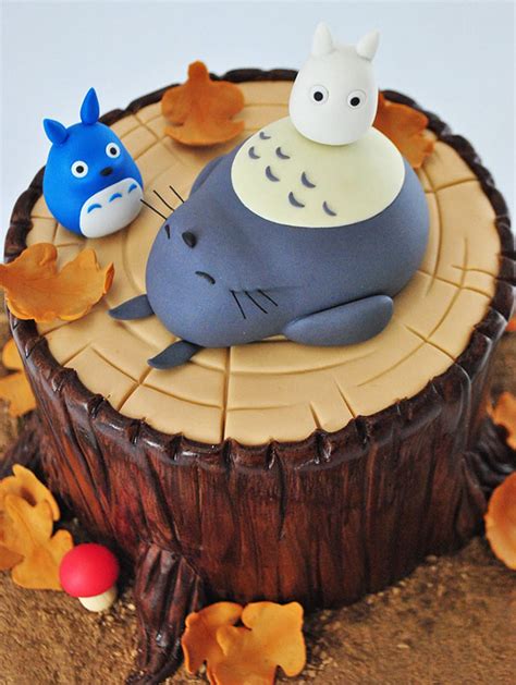 Totoro Cakes That Are Too Cute To Eat Bored Panda