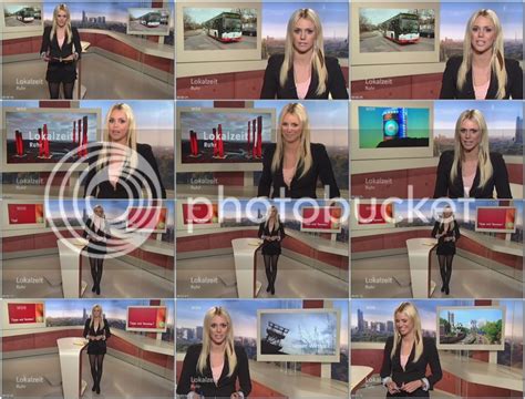 Sandra Schneiders Beautiful German Tv Presenter Lokalzeit