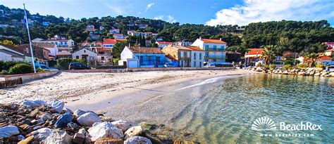 Strand Du Touring Saint Mandrier Sur Mer Var Frankreich