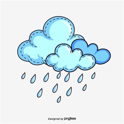 cloud,cartoon,summer,hand painted,water drop,raindrop,weather,rain