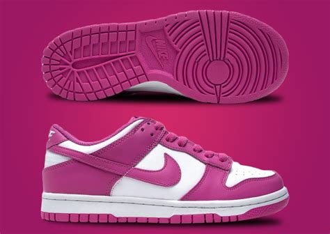 Upgrade Your Spring Rotation With The Nike Dunk Low Active Fuchsia