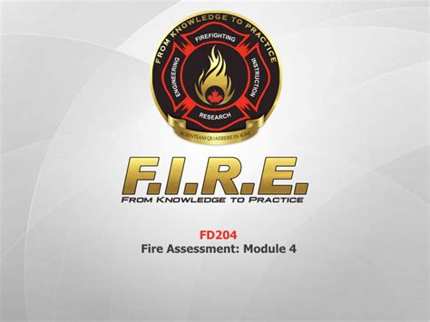 Fa204 Fire Assessment By Fire On Guides