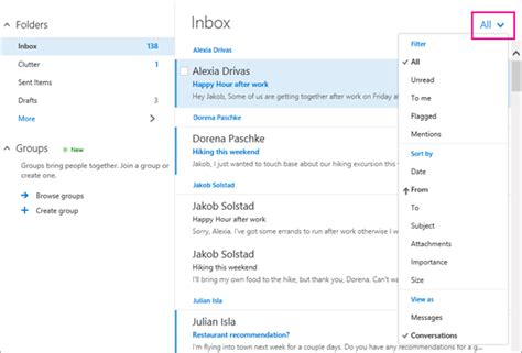 Connect Email Accounts In Outlook On The Web Office 365 Office Support