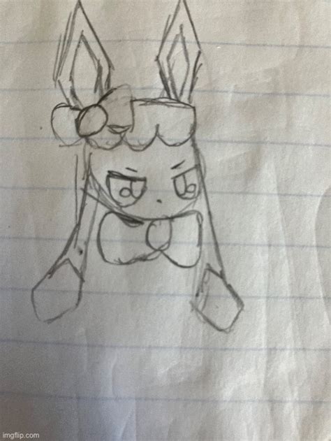 Sylceon Drawn By Yoine Blank Template Imgflip