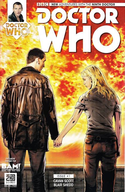 Monster Island News Doctor Who The Ninth Doctor 1 Bam Variant Cover