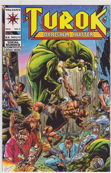 Turok Dinosaur Hunter 2 1993 Comic Books Modern Age Valiant