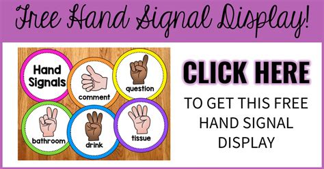 These Free Hand Signal Posters Are The Perfect Way To Manage