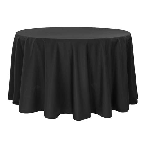 Polyester Round Tablecloth Black Round Tablecloth Round Tablecloth Table Cloth