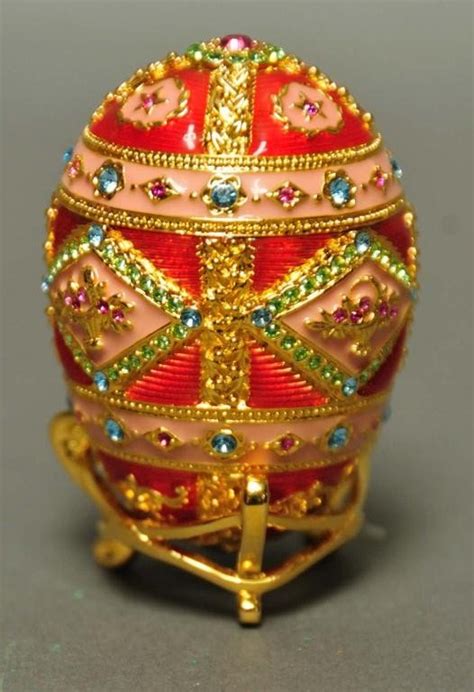 310 Joan Rivers Imperial Treasures Faberge Eggs Lot 310