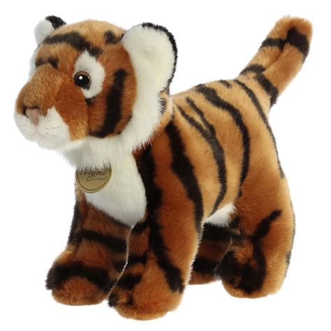 Themogan Cute Baby Bengal Tiger Soft Plush Stuffed Wild Zoo Animal Toy T