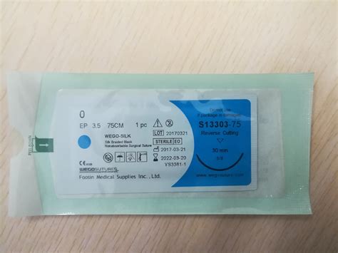 Silk Surgical Suture For General Surgery China Surgical Suture And