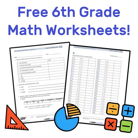 6th Grade Homeschool Worksheets
