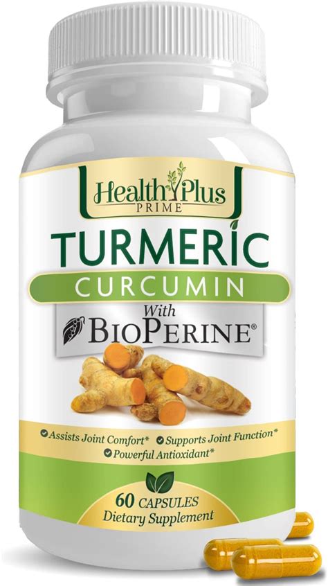 Amazon Com Turmeric Curcumin Pills With Bioperine Natural Pain Relief