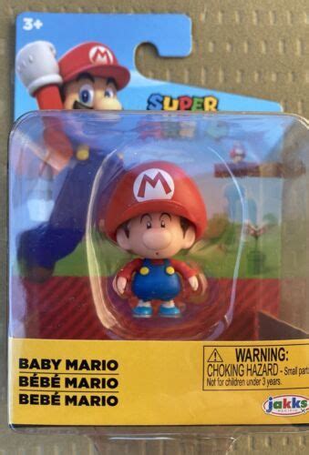 World Of Nintendo Super Mario Baby Mario 25 Figure Vhtf 🔥🔥 4596523081