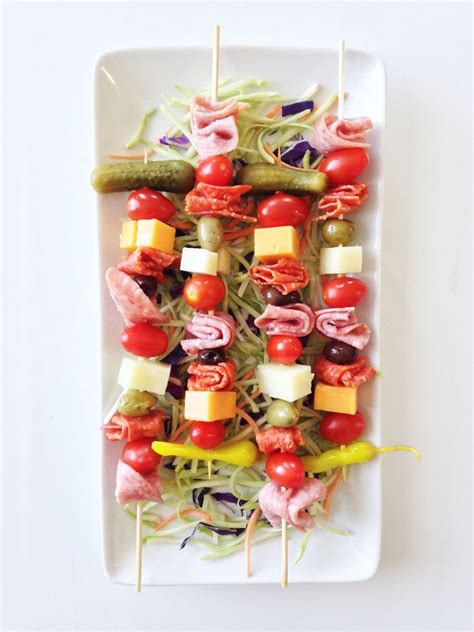 Italian Grinder On A Stick Food Appetizers For Party Appetizers