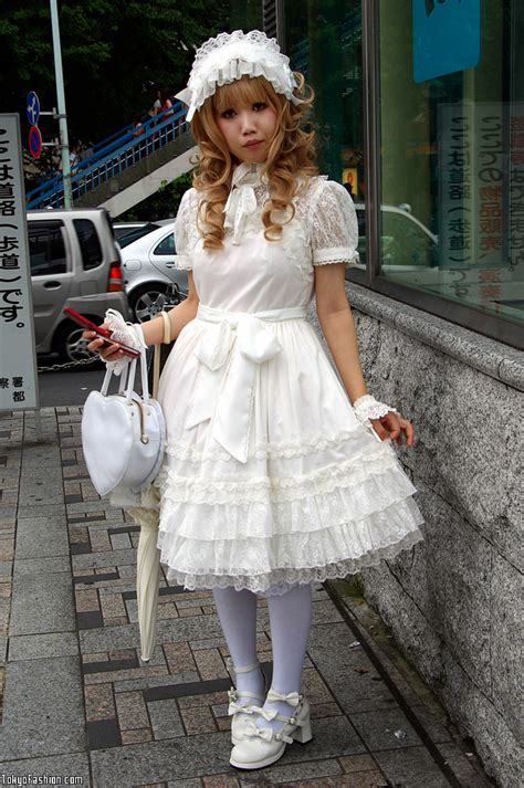 Japanese Lolita In White A Japanese Girl In All White Loli Flickr