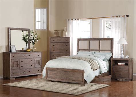 Classic distressed wood bedroom furniture idea for vintage room look. Pin by Karen Stairs on Home | Cream bedroom furniture ...