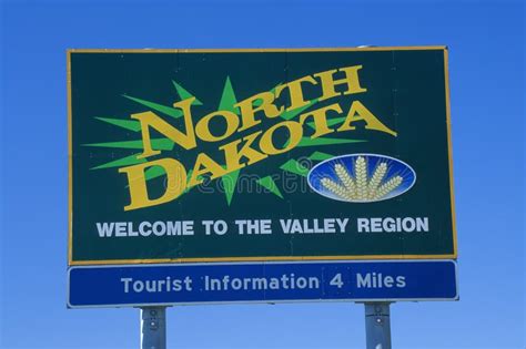 Welcome To North Dakota Stock Image Image Of Color Features 23168633