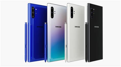 Samsung Galaxy Note 10 And Note 10 Plus All Colors By Madmixx 3docean