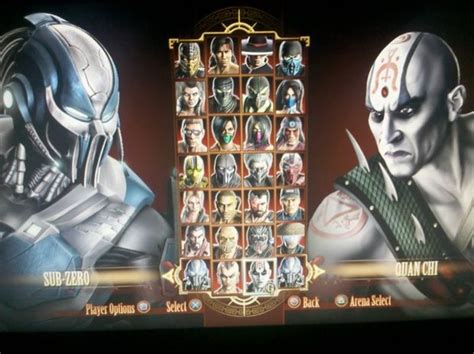 Mortal Kombat Roster Unveiled By Leaked Screenshot Capsule Computers