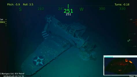 Billionaire Discovers Aircraft Carrier Uss Lexington Lost In 1942
