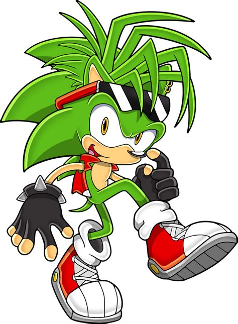 Manic The Hedgehog By Rayfierying On Deviantart