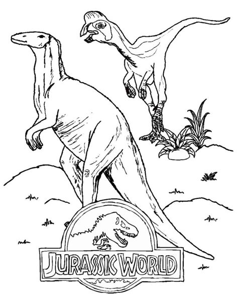 Dibujos De Jurassic World Para Colorear