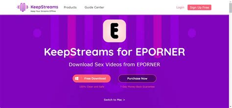 8 EPORNERダウンローダーのレビュー簡単なステップでフルHDポルノビデオをダウンロードする