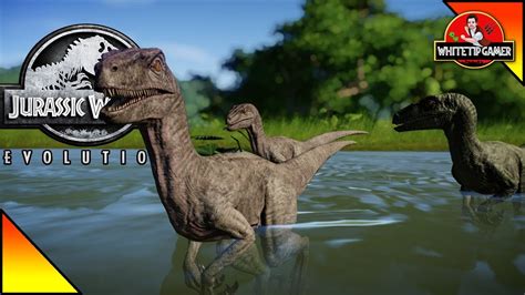 Enter The Raptors Jurassic World Evolution Sandbox Mode Youtube