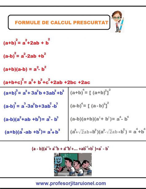 Formule Matematica Clasa 9